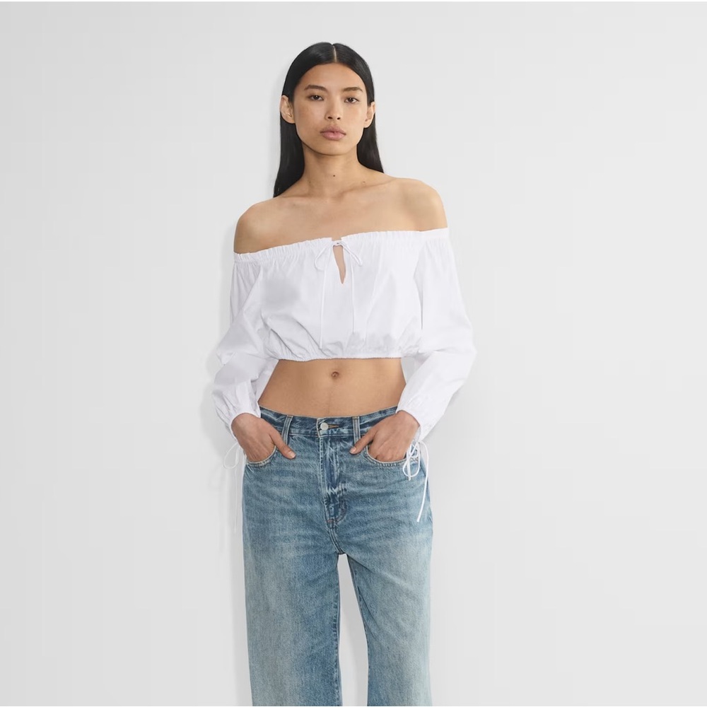 Aritzia Wilfred Wordsworth Poplin Blouse